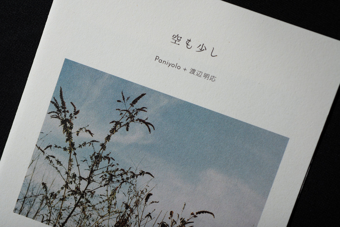 Paniyolo + Akio Watanabe - Passage of sky