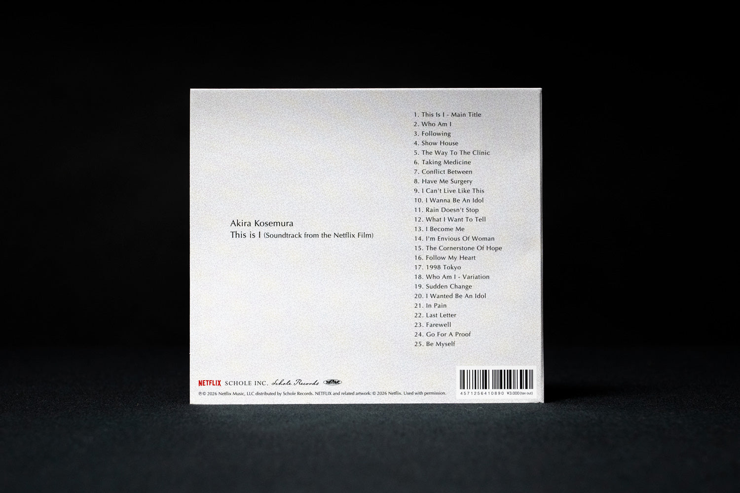 Akira Kosemura - This is I (Soundtrack from the Netflix Film) – SCHOLE